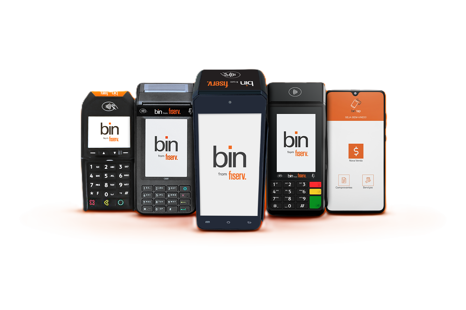 Modelos de máquinas BIN FourPay